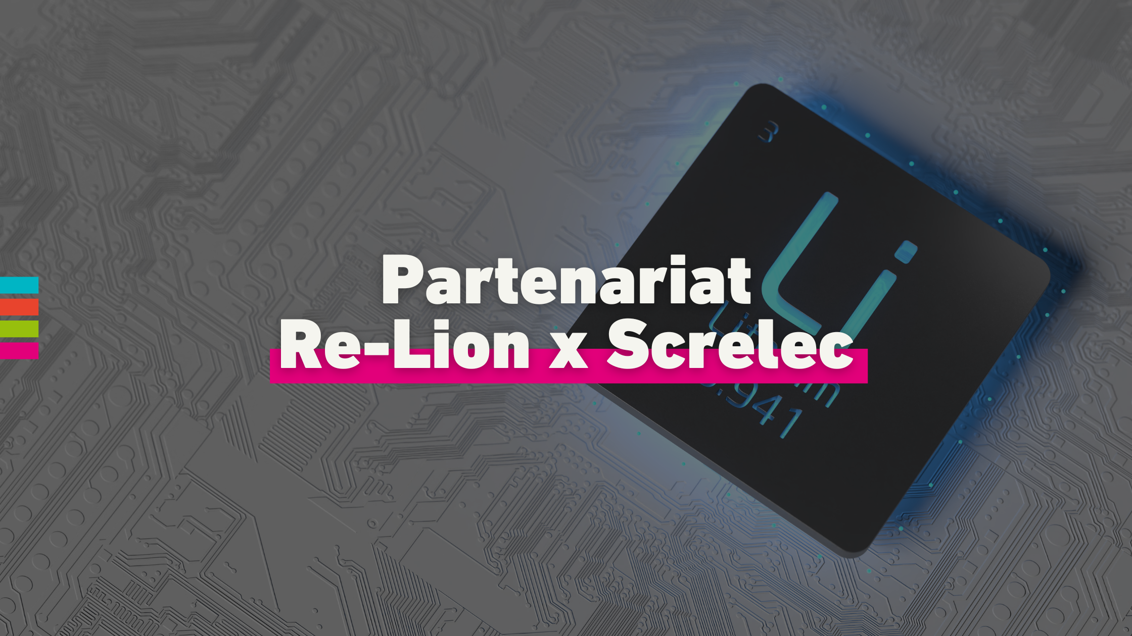 Partenariat entre RE-Lion Factory et Screlec Batribox